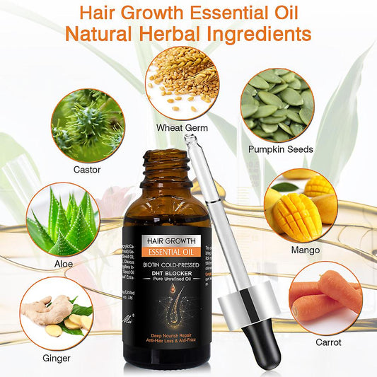30ml Hair Growth Serum,hair Care Massage Essence Oil For Anti-hair Loss,Nourish,Repair