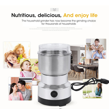 Multifunctional Coffee Grinder Machine  Stainless Electric Herbs/Spices/Nuts/Grains Grinding