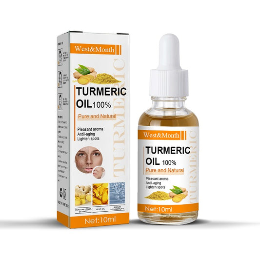 Organic Turmeric Oil Freckle Whitening Face Serum, for Pigmentation,Anti Aging Wrinkles